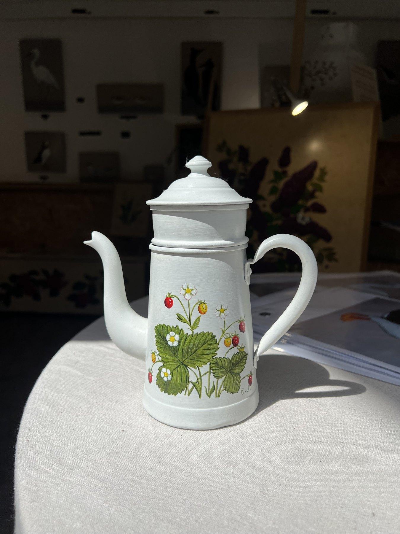 Petite Cafetière Fraises des Bois miniature 3