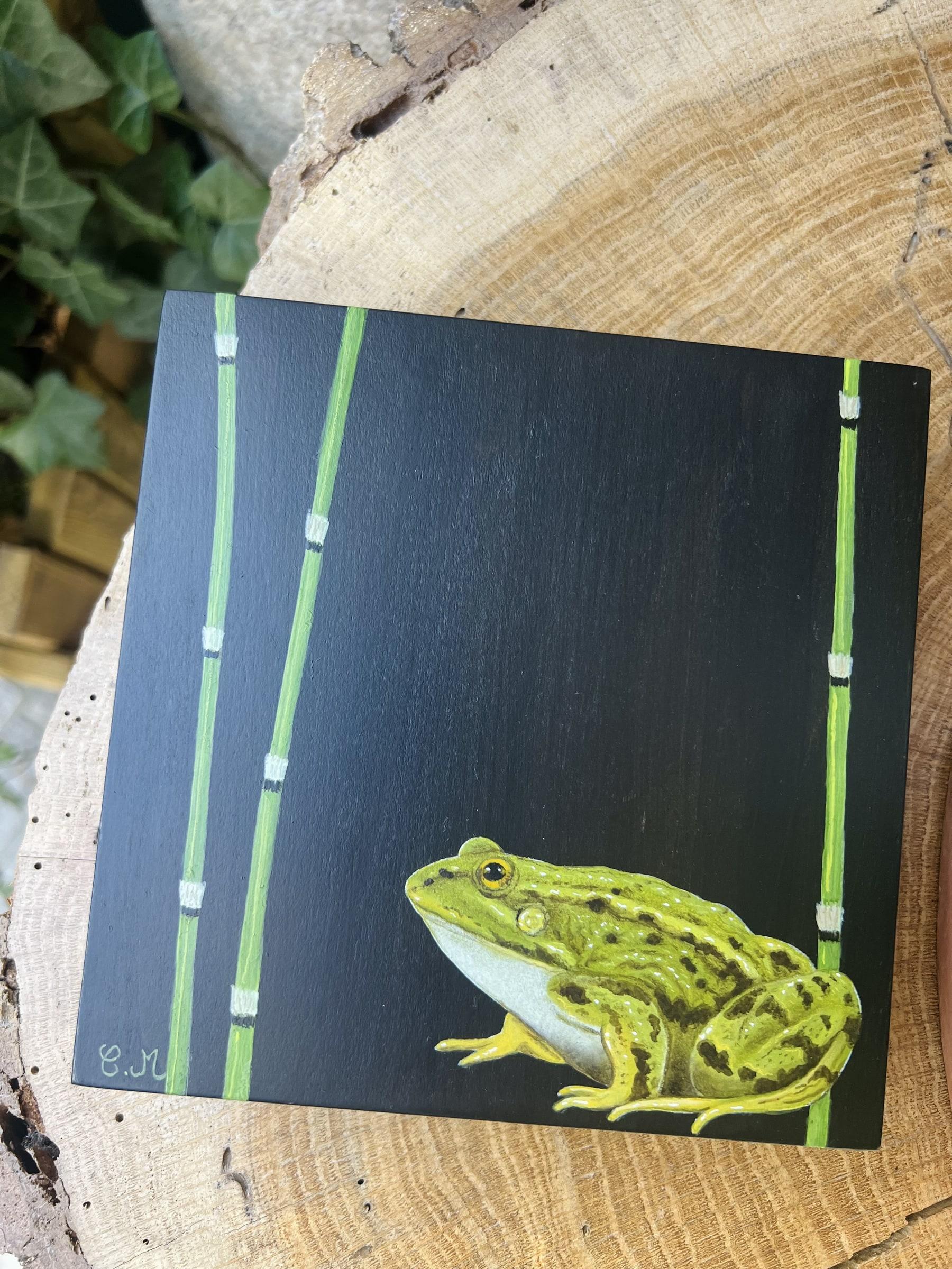 Grenouille verte miniature 2