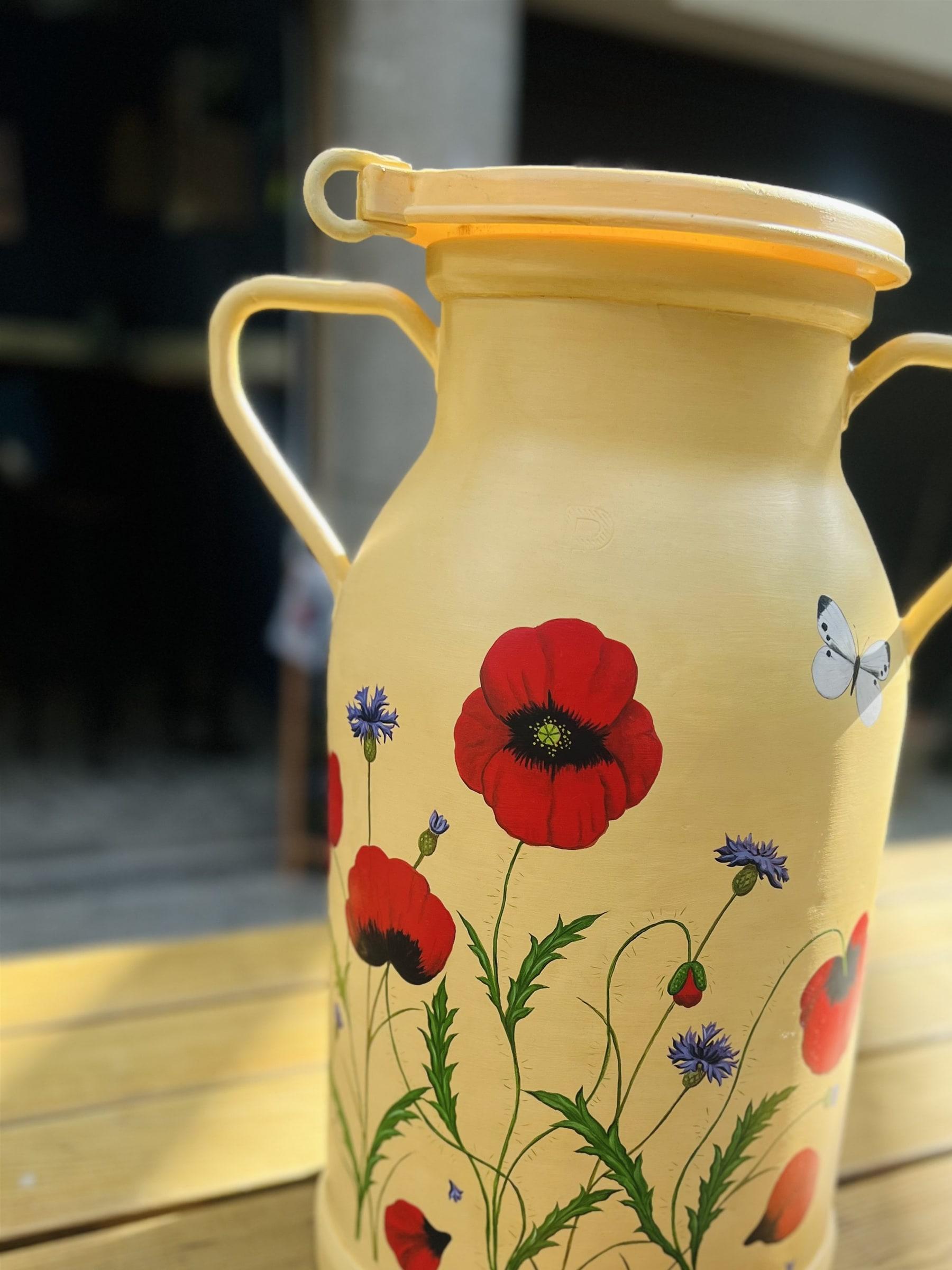 Pot à lait Coquelicots & Bleuet miniature 2